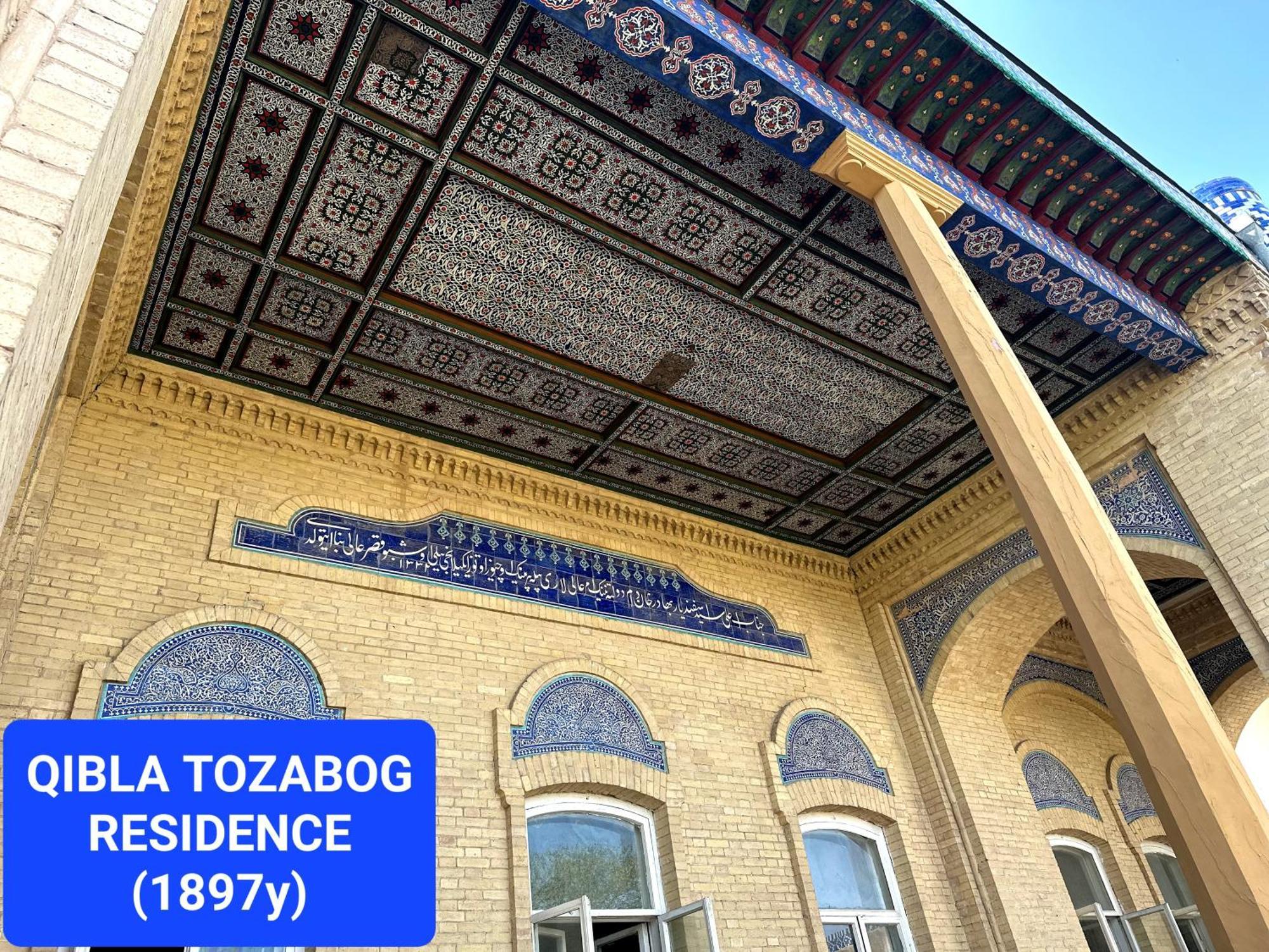 Qibla Tozabog Hotell Chiva Exteriör bild