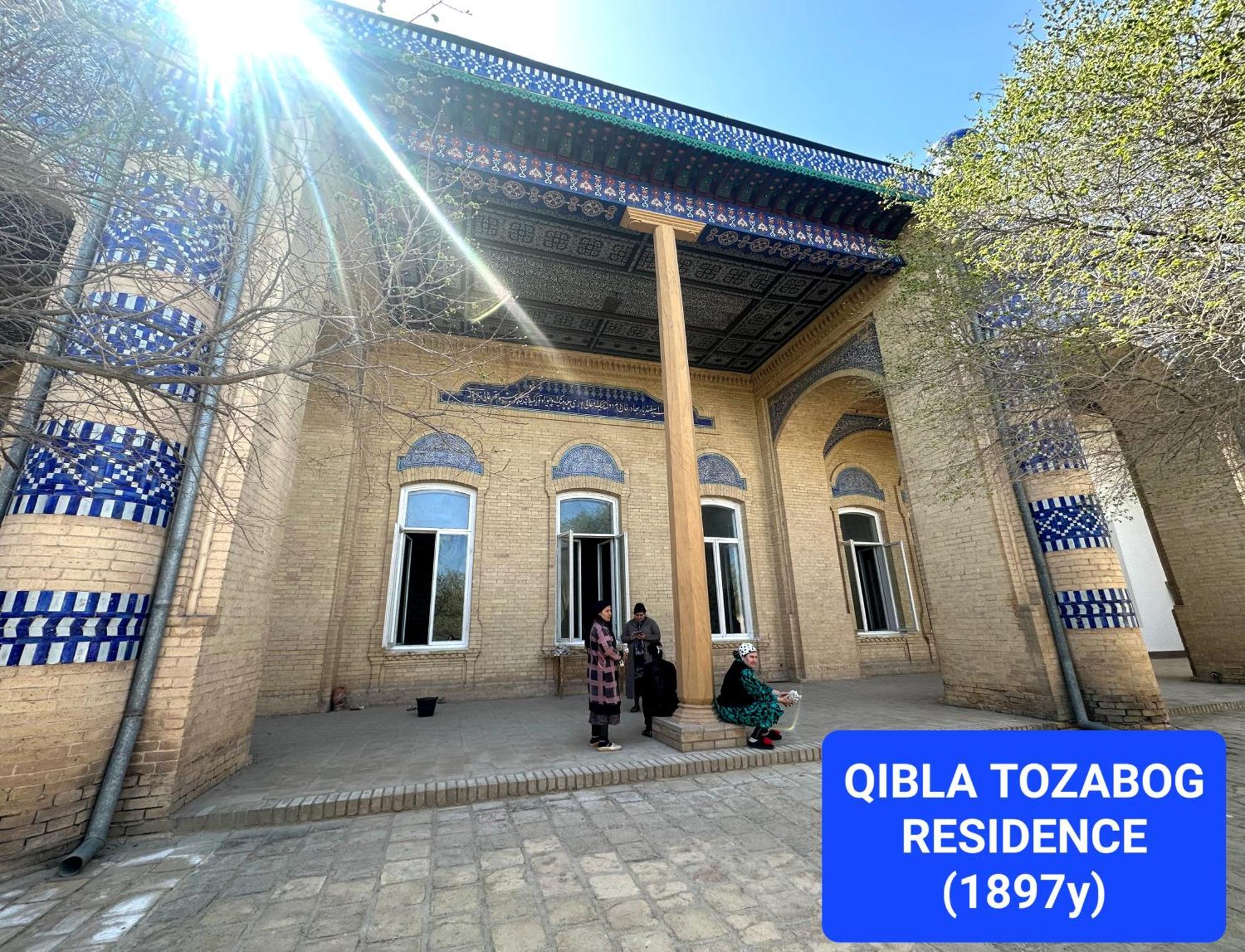 Qibla Tozabog Hotell Chiva Exteriör bild