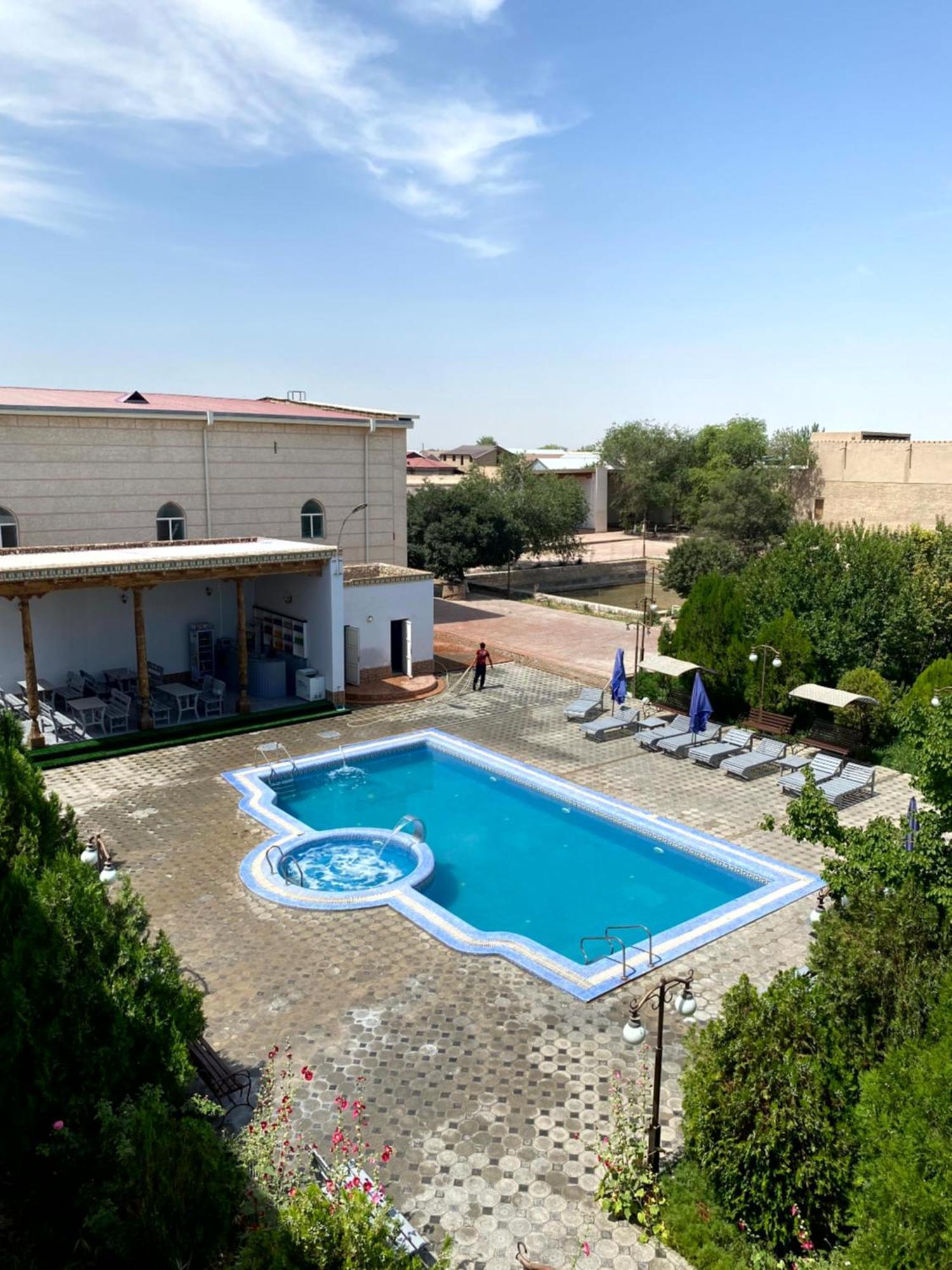 Qibla Tozabog Hotell Chiva Exteriör bild